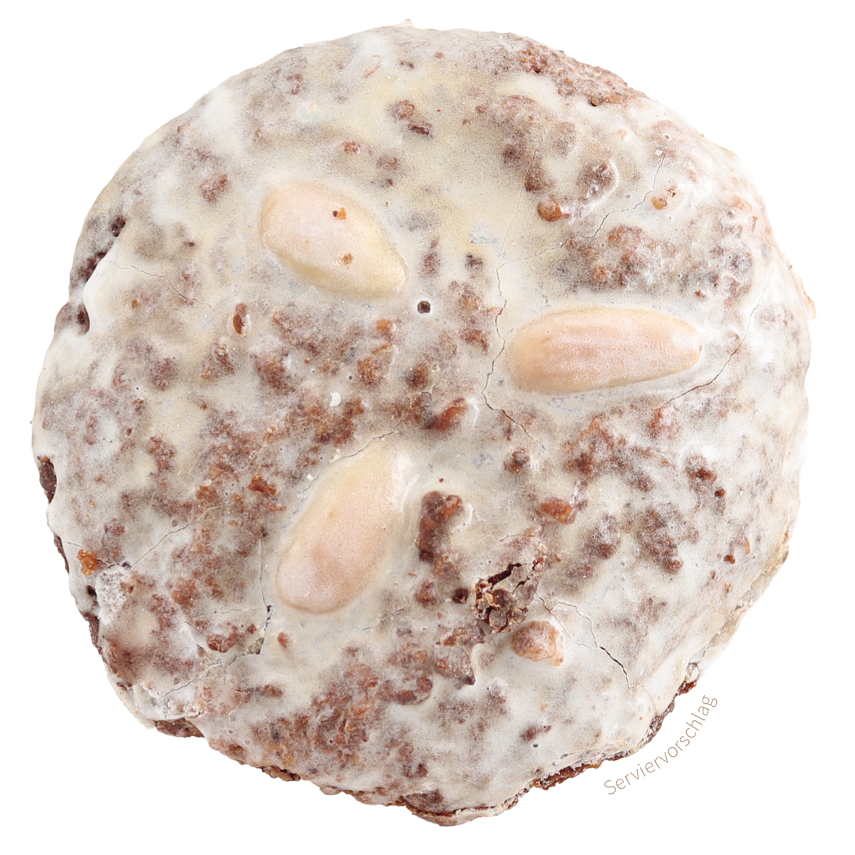 Mandellebkuchen Glasiert