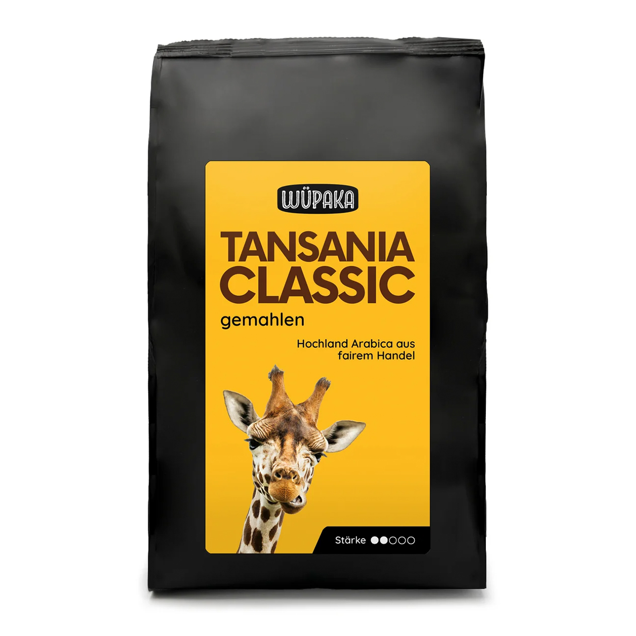 Kaffee Arabica Tansania, ganze Bohne/gemahlen