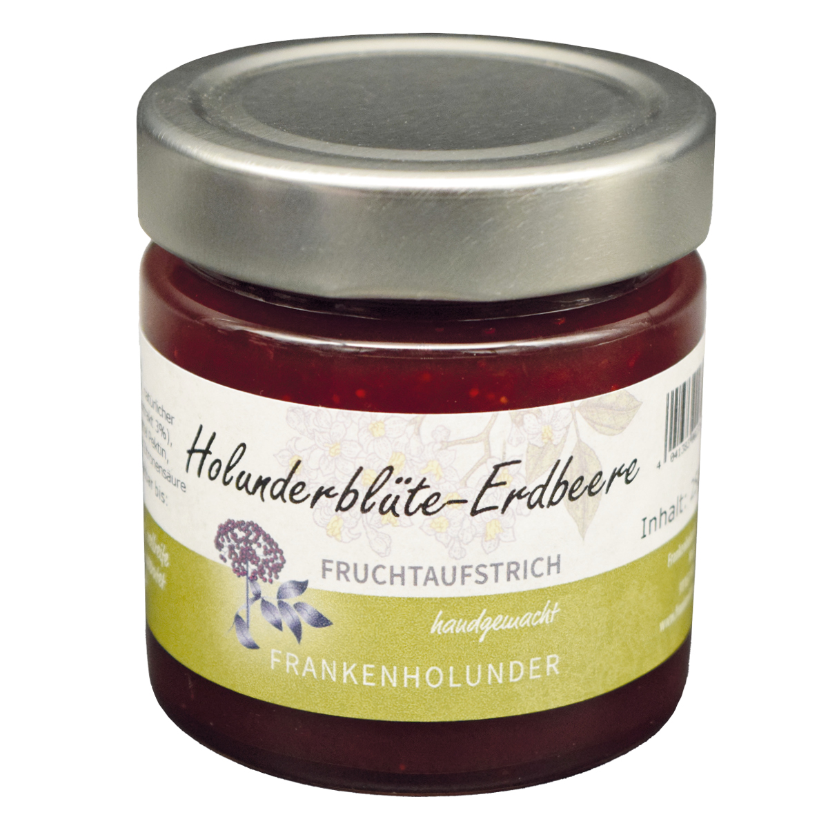 Fruchtaufstrich Holunderblüte-Erdbeere
