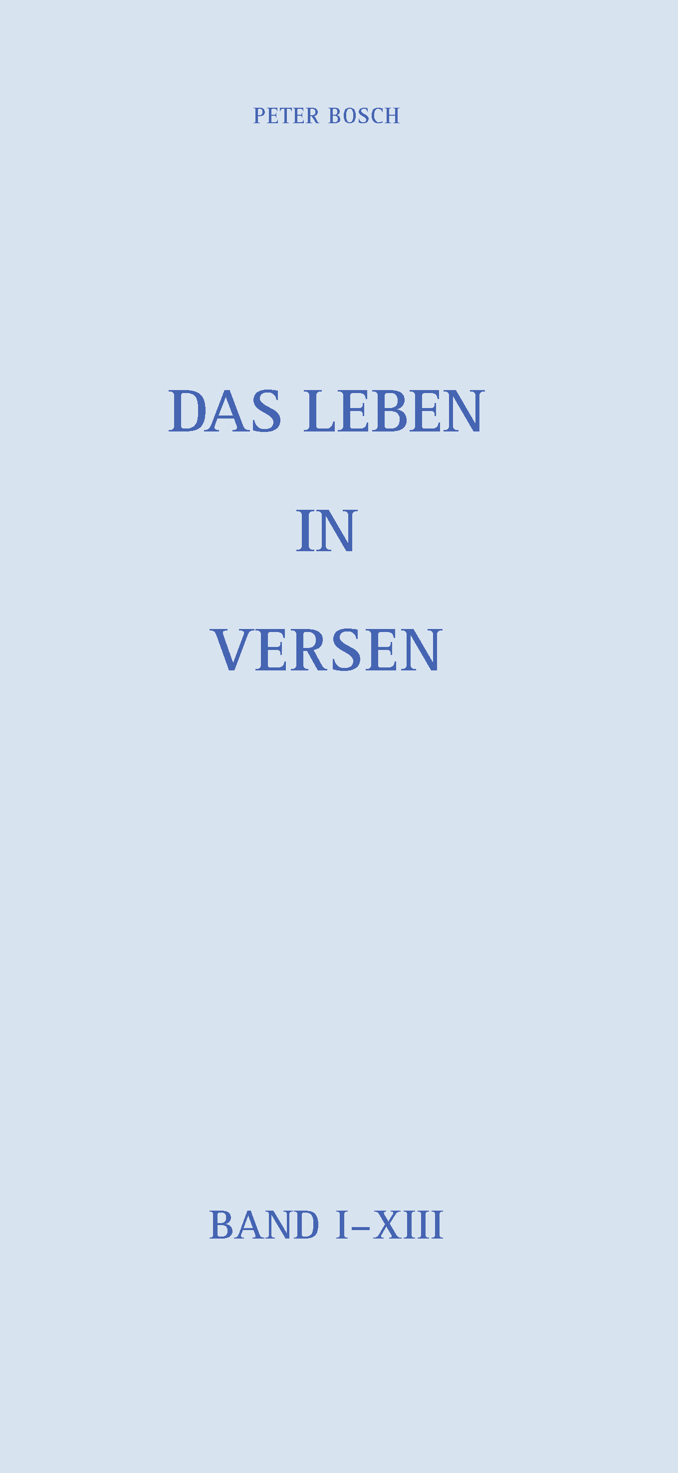 Das Leben in Versen