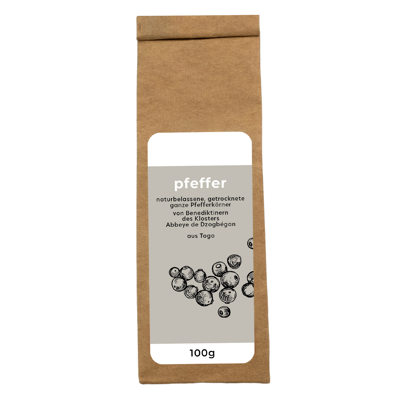 Pfefferkörner, schwarz