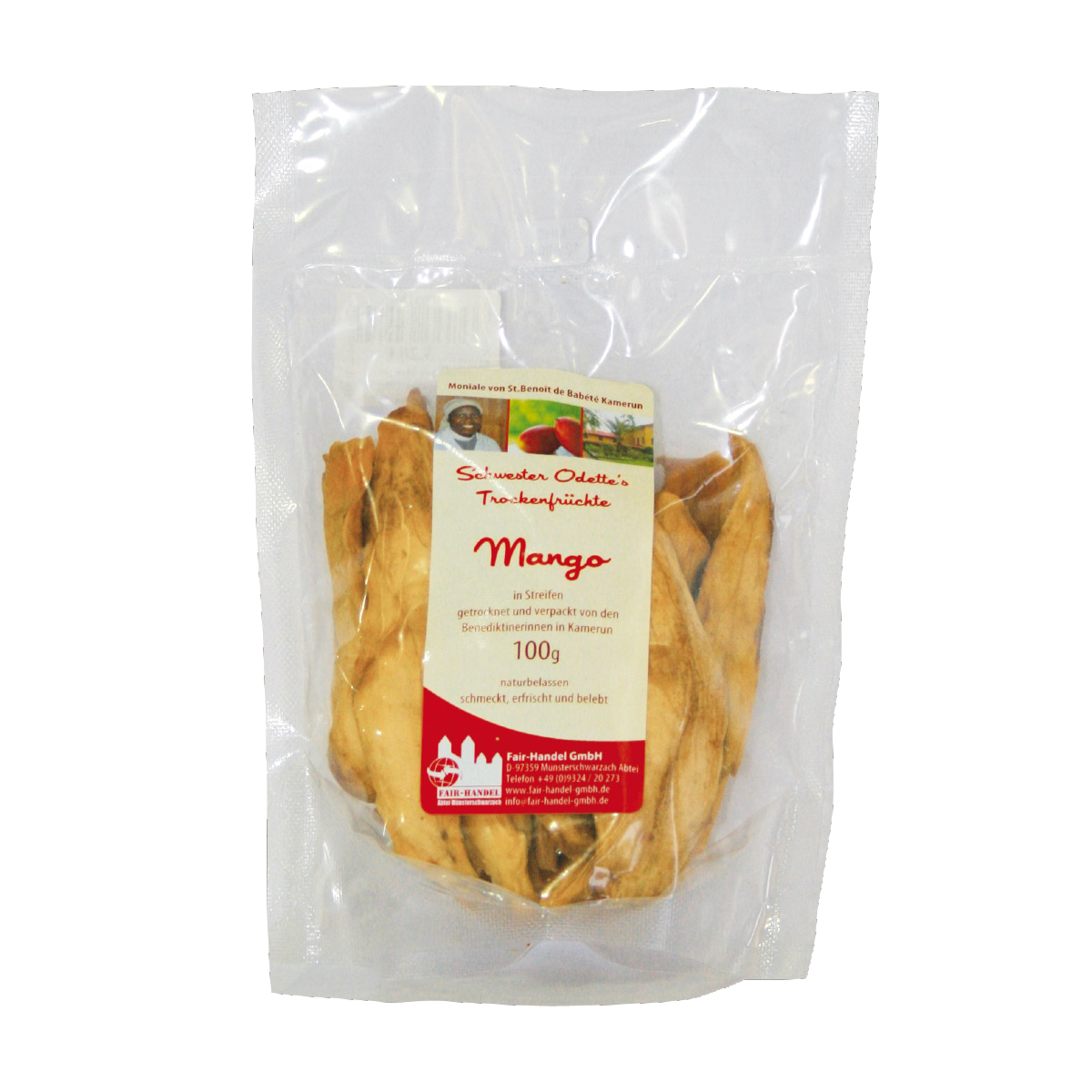 Schwester Odettes getrocknete Mango