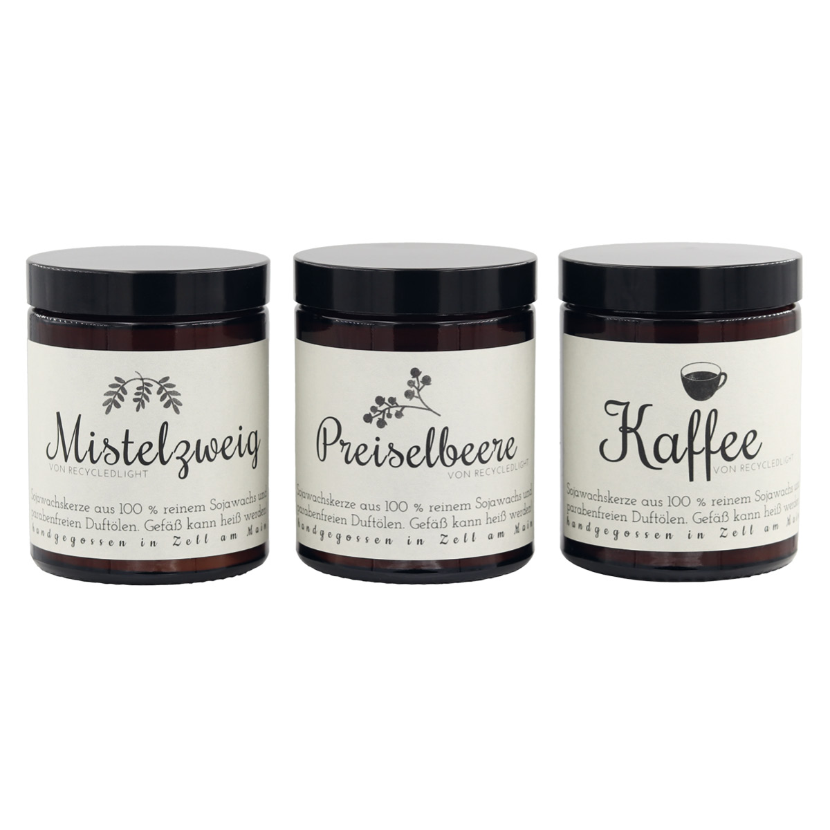 Aromakerze "Mistelzweig"