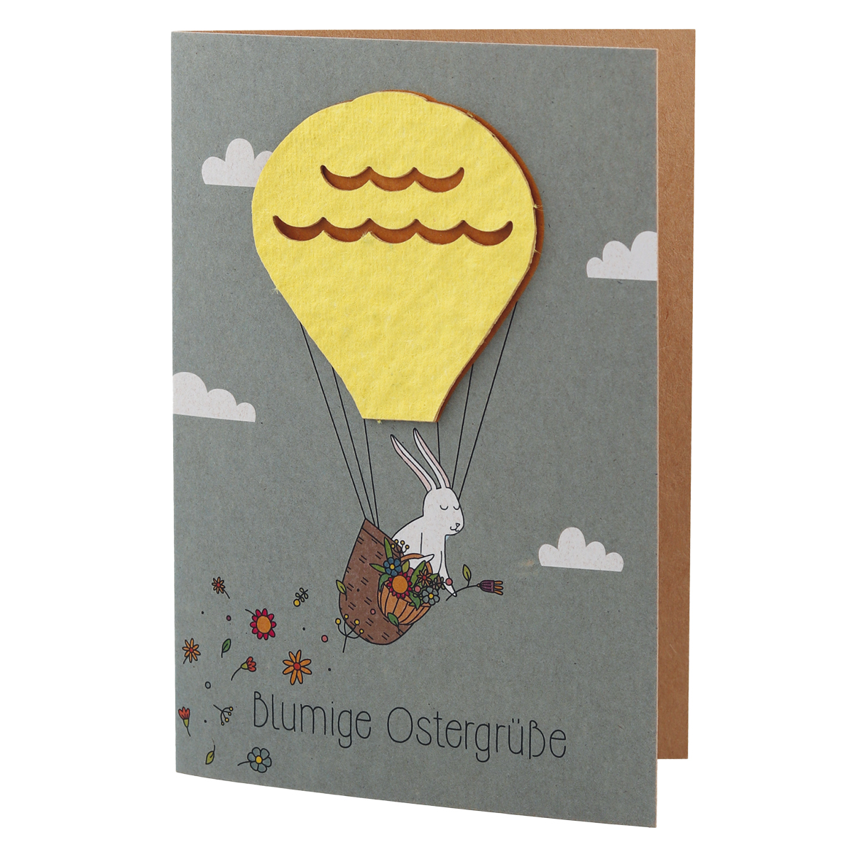 Grußkarte Ballon