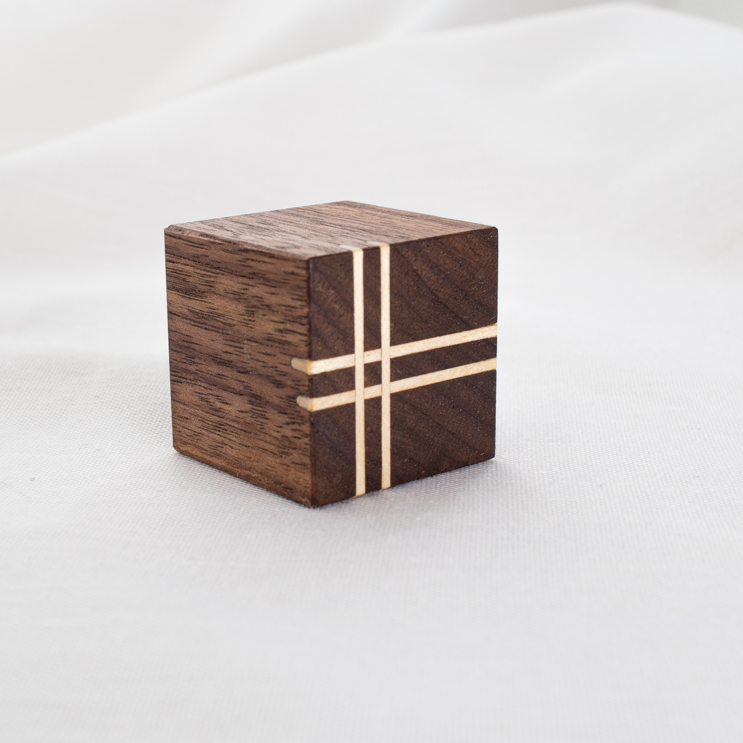 Holzwürfel "Doppelkreuz"