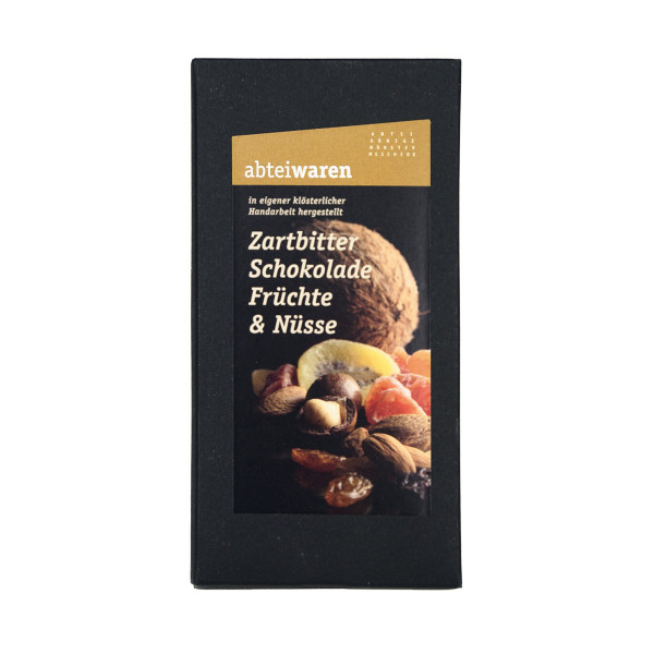 Schokolade Zartbitter Schokolade Früchte &amp; Nüsse