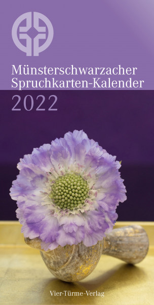 Münsterschwarzacher Spruchkarten-Kalender 2022